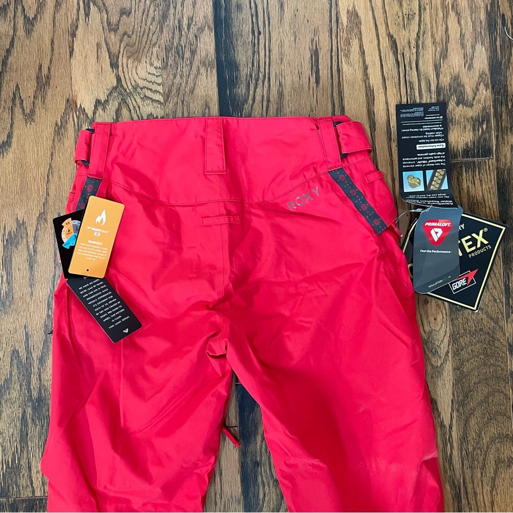 Women’s Snowboard Ski Pants Gore-Tex Roxy Medium NWT - Picture 3 of 16